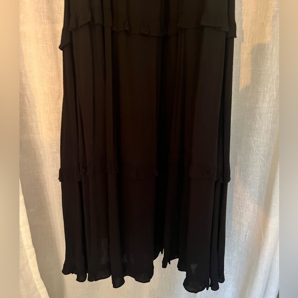Lulus Fun Afternoon Black Smocked Tiered Maxi Dress - Picture 6 of 9